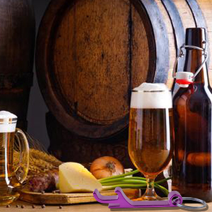 16 pcs 8 Colored Metal Bottle Opener, Split Key Ring Chain Keychain Bulk Aluminum Pocket Claw Bar Soda Beverage Beer Bottle Opener