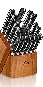 Cangshan TV2 Series 1022995 Stainless Steel Forged Carving Fork, 6-Inch