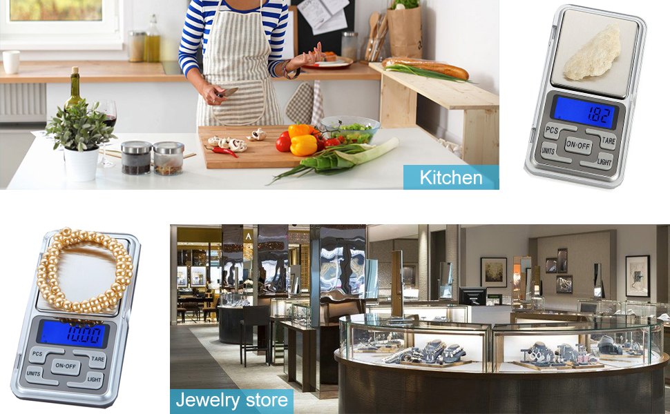 Food Travel Scale Portable Pocket Scale Gram Capacity 500g Degital Kitchen Small Miniature Scale Lab Measuring Scale High Precision