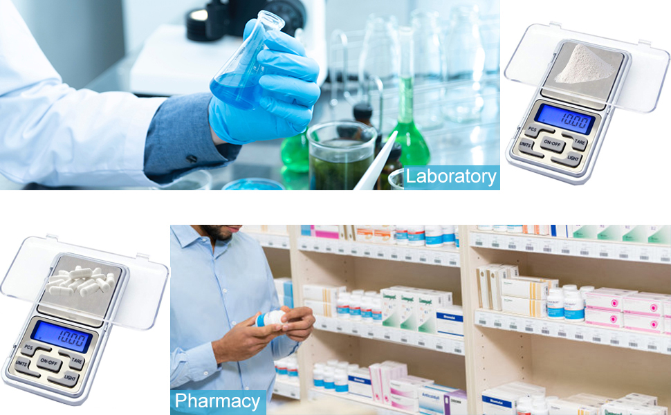 Food Travel Scale Portable Pocket Scale Gram Capacity 500g Degital Kitchen Small Miniature Scale Lab Measuring Scale High Precision