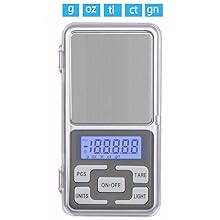 Food Travel Scale Portable Pocket Scale Gram Capacity 500g Degital Kitchen Small Miniature Scale Lab Measuring Scale High Precision