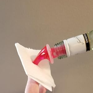 Measured Pourer - Liquor Bottle Pourers - Collared - (3pk) Made 100% In The USA. Bar Spouts That Don't Leak - No Cracks, Just A Perfect Cocktail Pour Everytime. Great for Wine Too! (1.5oz)