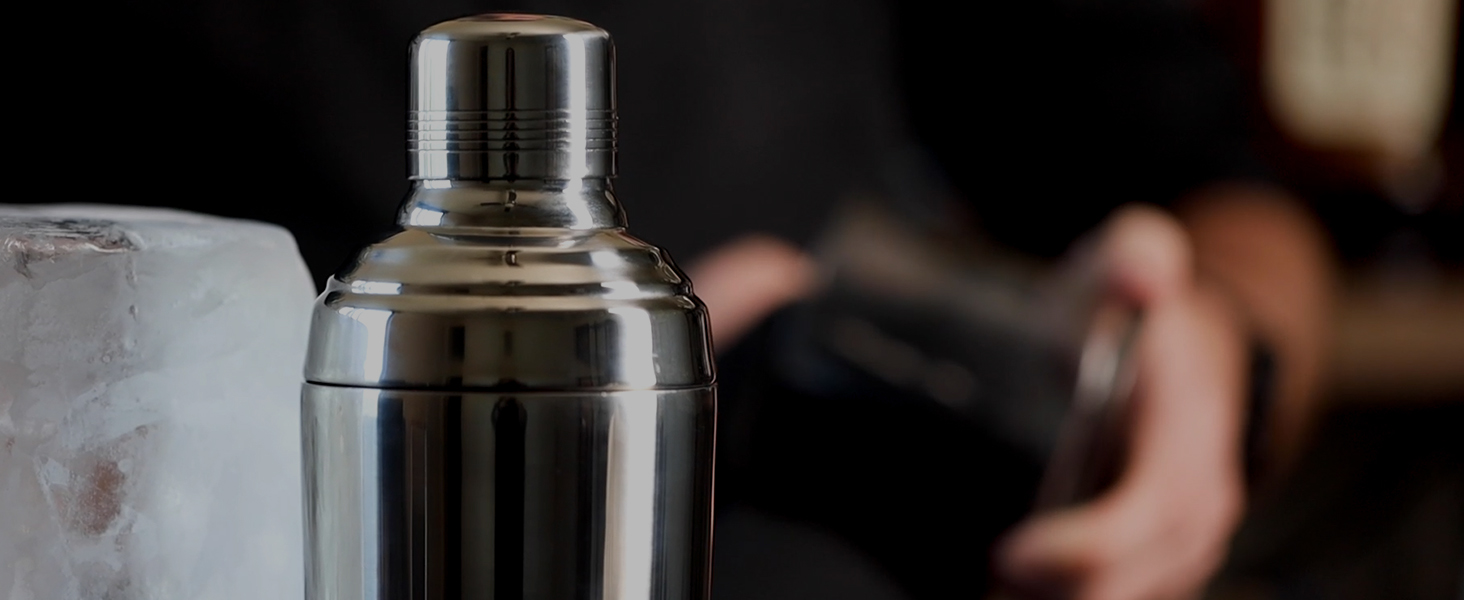 Barfly Cocktail Shaker, 24oz (700 ml), Antique Copper,M37039ACP