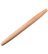 Muso Wood Wooden French Rolling Pin for Baking, Beech Wood Tapered Rolling Pin for Fondant Pie Crust Cookie Pastry(French 15.75-Inch)