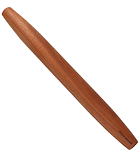 Muso Wood Wooden French Rolling Pin for Baking, Beech Wood Tapered Rolling Pin for Fondant Pie Crust Cookie Pastry(French 15.75-Inch)