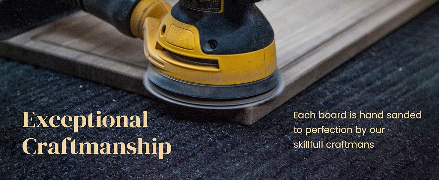 Walnut Wood Cutting Board for Kitchen, Reversible Wooden Cutting Board With Juice Grooves - Chopping Board, Charcuterie Serving Tray Made in Canada (Walnut, 17x11x0.75)