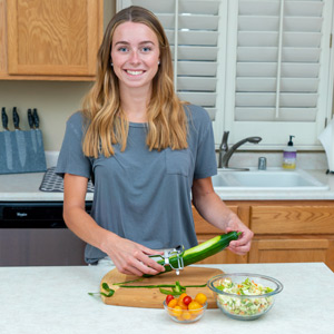 Vegetable Peeler Stainless Steel for Kitchen - Y Peeler Safe to Use, Veggie Potato Fruit Carrot Cucumber Peeler, Easy to Peel and Clean