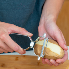 Vegetable Peeler Stainless Steel for Kitchen - Y Peeler Safe to Use, Veggie Potato Fruit Carrot Cucumber Peeler, Easy to Peel and Clean