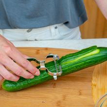 Vegetable Peeler Stainless Steel for Kitchen - Y Peeler Safe to Use, Veggie Potato Fruit Carrot Cucumber Peeler, Easy to Peel and Clean