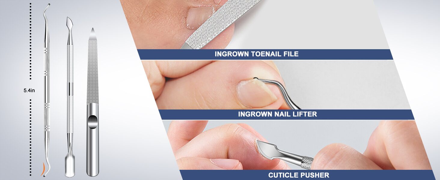 Toenail Clippers for Seniors Thick Toenails - Wide Jaw Opening Large Toe Nail Clippers for Thick Ingrown Nails, Professional Sharp Heavy Duty Nail Clipper Cutter for Mens Seniors with Leather Case