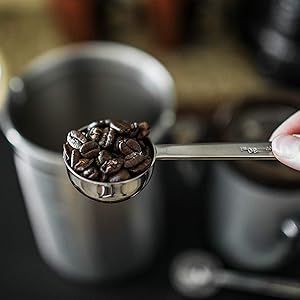 Coffee Scoop Stainless Steel Tablespoon long handled Spoons 2Tbs (30ML)
