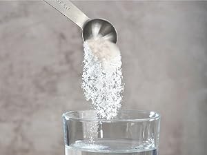 Measuring Spoons, Premium Heavy Duty Stainless Steel Measuring Spoons Cups Set, Small Tablespoon with Metric and US Measurements, Set of 6 for Measuring Dry and Liquid Ingredients