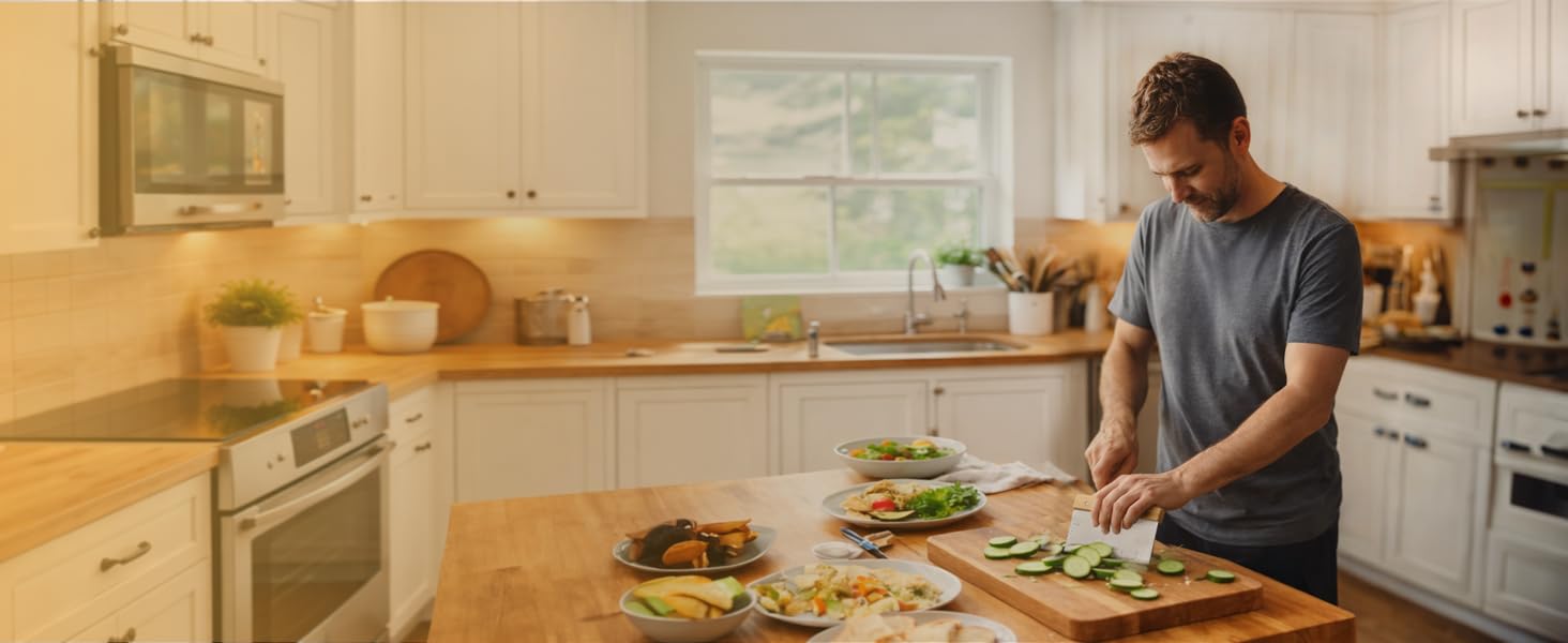 Dough Cutter for Bread and Pizza Dough - Stainless Steel Metal Griddle Scraper Chopper - Multipurpose Bench Scraper Kitchen Utensil for Flat Top Griddle - Commercial Quality