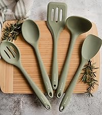 Starpack 'Get a Grip' Silicone Kitchen Tongs for Cooking (2Pcs) - BBQ Tongs for Grill Heat Resistant to 600°F - Stainless Steel Kitchen Utensils w/Non Stick Silicone Tips - 9