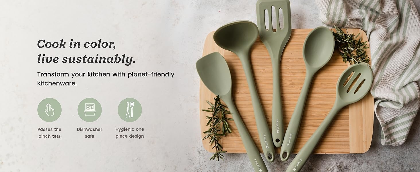 Starpack 'Get a Grip' Silicone Kitchen Tongs for Cooking (2Pcs) - BBQ Tongs for Grill Heat Resistant to 600°F - Stainless Steel Kitchen Utensils w/Non Stick Silicone Tips - 9