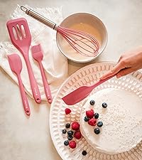 Starpack 'Get a Grip' Silicone Kitchen Tongs for Cooking (2Pcs) - BBQ Tongs for Grill Heat Resistant to 600°F - Stainless Steel Kitchen Utensils w/Non Stick Silicone Tips - 9