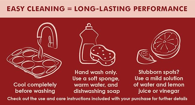 Rachael Ray Bakeware Nonstick Cookie Pan Set, 3-Piece, Gray with Marine Blue Grips