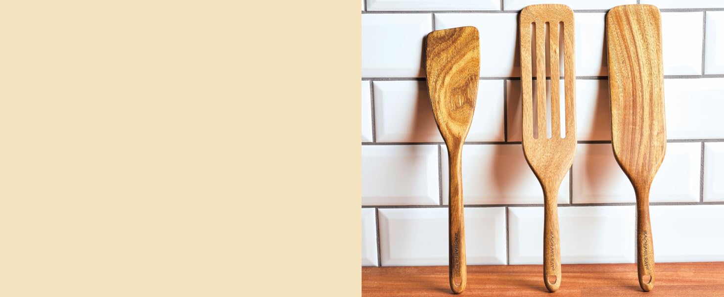 Rachael Ray Bakeware Nonstick Cookie Pan Set, 3-Piece, Gray with Marine Blue Grips