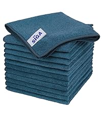 MR.SIGA Microfiber Cleaning Cloth,Pack of 12,Size:12.6