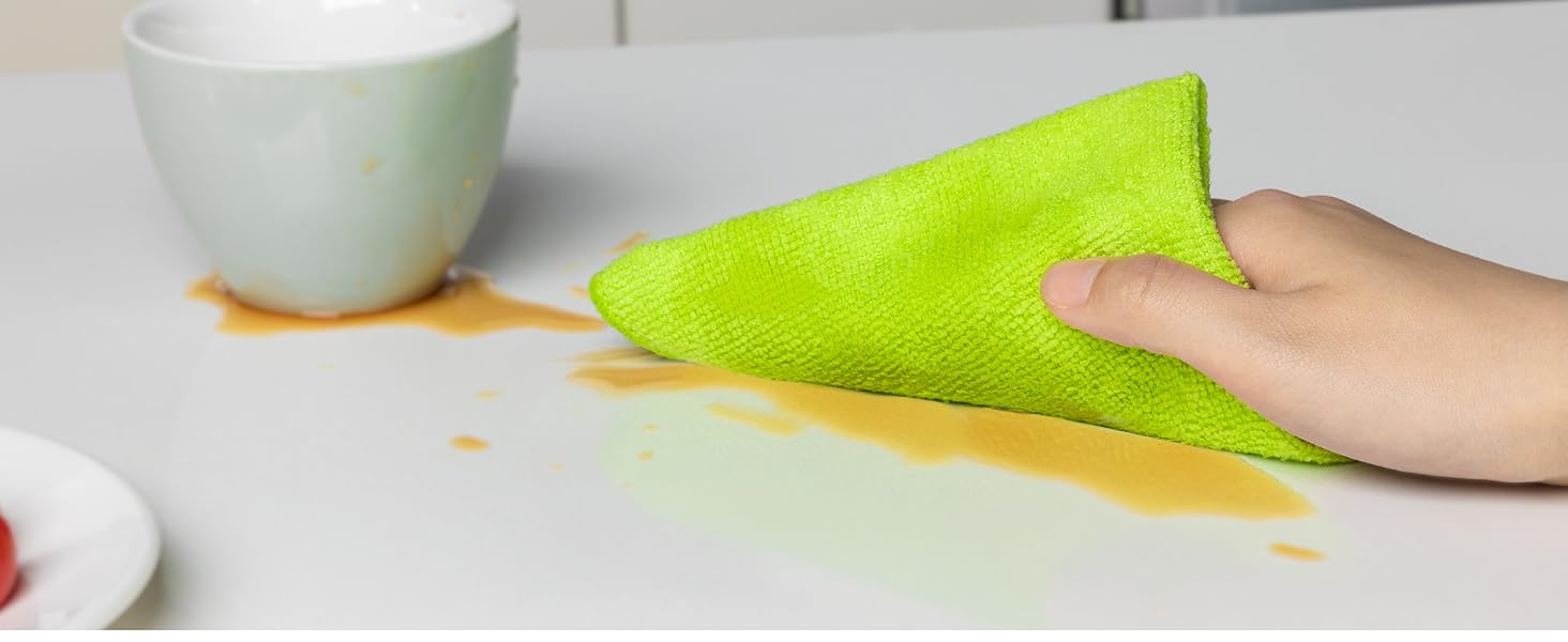 MR.SIGA Microfiber Cleaning Cloth,Pack of 12,Size:12.6