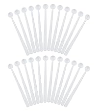 Cornucopia Brands Bulk Pack of Teaspoon Measuring Spoons (24-Pack); 5 ml / 5 cc Scoops Which Fit Inside a Spice Bottle