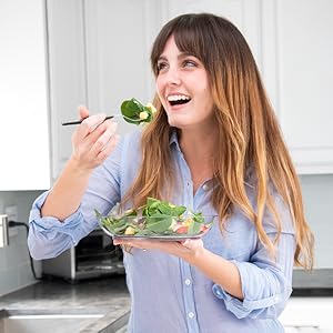 Etekcity Food Kitchen Scale Bowl, Digital Ounces and Grams for Cooking, Baking, Meal Prep, Dieting, and Weight Loss, 11lb/5kg, Silver