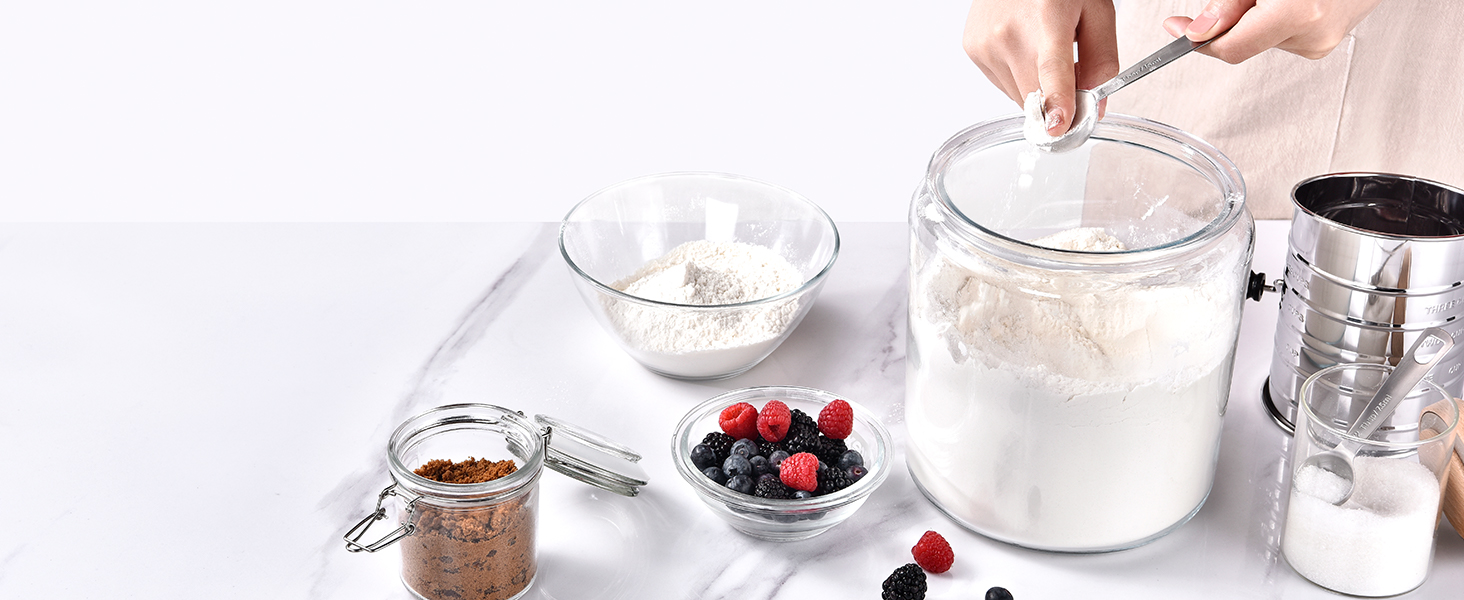 Measuring Spoons: U-Taste 18/8 Stainless Steel Measuring Spoons Set of 9 Piece: 1/16 TSP, 1/8 TSP, 1/4 TSP, 1/3 TSP, 1/2 TSP, 3/4 TSP, 1 TSP, 1/2 tbsp & 1 tbsp Dry and Liquid Ingredients