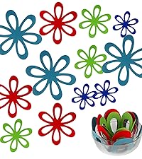 BOYAN Pot and Pan Protectors, Set of 12 and 3 Different Size, Cookware Protector Set/Felt Pots and Pans Divider Separator Pads Anti-Slip to Avoid Scratching or Marring When Stacking