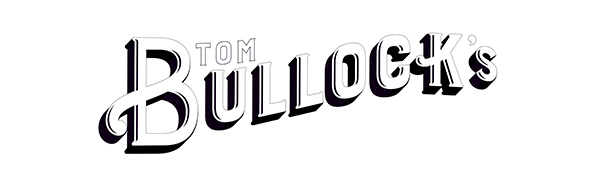 5 pc. Cocktail Shaker Bar Set by Tom Bullock's, The Original Tastemaker: 25 oz Stainless Steel Shaker, Double Measuring Jigger, Stirrer/Mixer Spoon, Strainer and Ice Tongs. Become The Ideal Bartender!