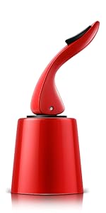 Wine Stoppers Set of 2 - Stainless Steel Wine Bottle Stopper with Silicone Seal, Reusable Beverage Preserver, Freshness Keeper, Premium Bottle Sealers, Ideal Wine Saver Accessory Gift Set