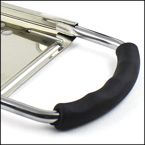 Premium Grade Stainless Steel Spaetzle Maker with Comfort Grip Handle Traditional German Egg Noodle Maker