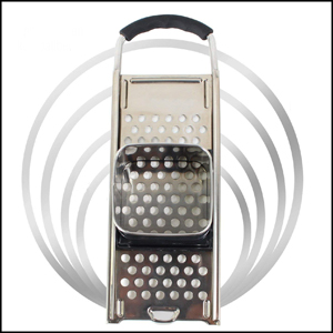 Premium Grade Stainless Steel Spaetzle Maker with Comfort Grip Handle Traditional German Egg Noodle Maker