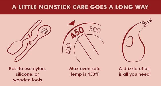 Rachael Ray Nonstick Bakeware Set with Grips, Nonstick Cookie Sheets / Baking Sheets - 3 Piece, Gray with Sea Salt Gray Grips