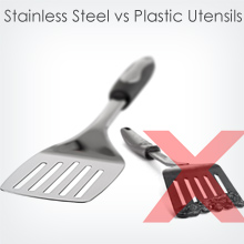 Asani 25-Piece Stainless Steel Kitchen Utensil Set | Non-Stick Cooking Gadgets and Tools Kit | Durable Dishwasher-Safe Cookware Set | Kitchenware Gift Idea, Best New Apartment Essentials