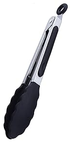 12 Inch Kitchen Tweezers Fine Tweezer Tongs, MSY BIGSUNNY Stainless Steel Food Tweezers Multi-function Precision Serrated Tips Cooking Tongs Kitchen Serving Tong