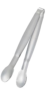 12 Inch Kitchen Tweezers Fine Tweezer Tongs, MSY BIGSUNNY Stainless Steel Food Tweezers Multi-function Precision Serrated Tips Cooking Tongs Kitchen Serving Tong