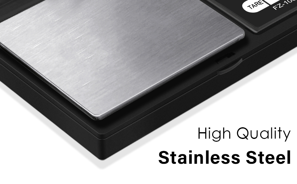 Fuzion Digital Pocket Gram Scale 1000g/0.1g, Small Digital Scales Grams Ounces Grains, Herb Scale, Jewelry Scale, Portable Travel Food Scale