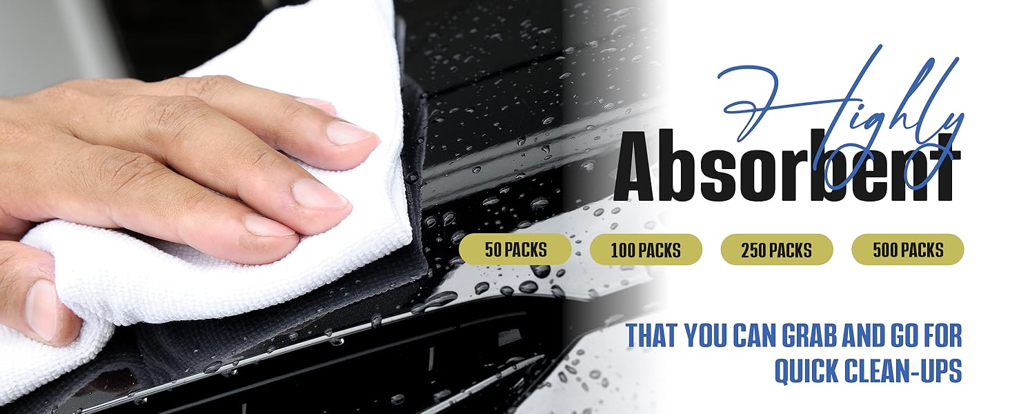 100% Cotton Terry Towels Cleaning Cloths Pack of 50 (12x12 Inches) White Cotton Terry Cloth Bar Rags White Bar Towels, Multipurpose High Absorbent Terry Towels for Cleaning Auto Detailing or Painters