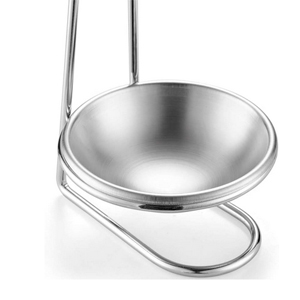 Spoon Rest Holder, iPstyle Stainless Steel Vertical Saving Soup Ladles Holders or Hotpot Restaurant, Buffet, Fast Food Restaurant Kitchen Decor Tool