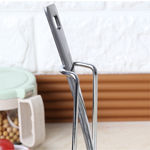 Spoon Rest Holder, iPstyle Stainless Steel Vertical Saving Soup Ladles Holders or Hotpot Restaurant, Buffet, Fast Food Restaurant Kitchen Decor Tool