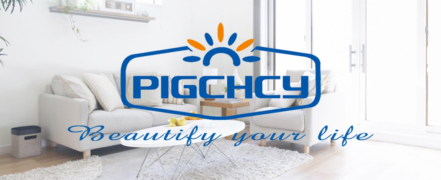 PIGCHCY Placemats,Durable Placemats for Dining Table,Washable Woven Vinyl Kitchen Placemats Set of 4 (Brown)