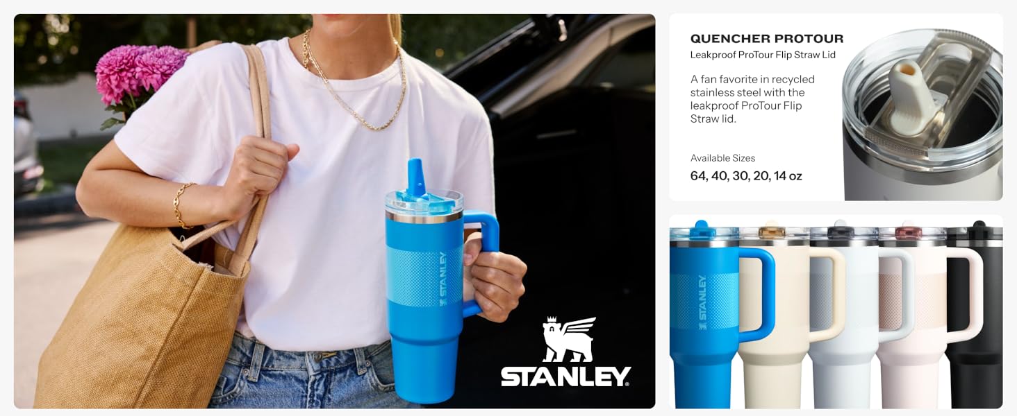 Stanley Happy Hour Cocktail Shaker Set 20 oz | Bartender Kit for Camping and Travel | Cocktail Drink Mixing Set with 2 Cups | Insulated Stainless Steel | BPA-Free | Stainless Steel