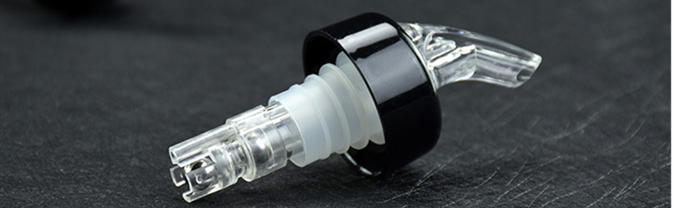 Automatic Measured Bottle Pourer - Quick Shot Spirit Measure Pourer Drinks Wine Cocktail Dispenser Home Bar Tools - 1oz/30ml (4 pack)