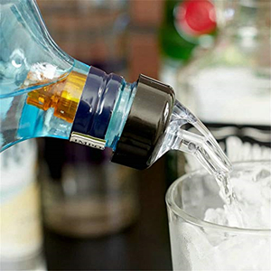 Automatic Measured Bottle Pourer - Quick Shot Spirit Measure Pourer Drinks Wine Cocktail Dispenser Home Bar Tools - 1oz/30ml (4 pack)