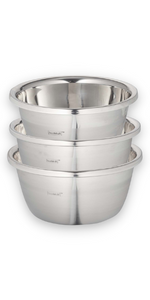 husMait Stainless Steel Measuring Cups - 5 Piece Heavy Duty Measuring Cup Set with Storage Ring
