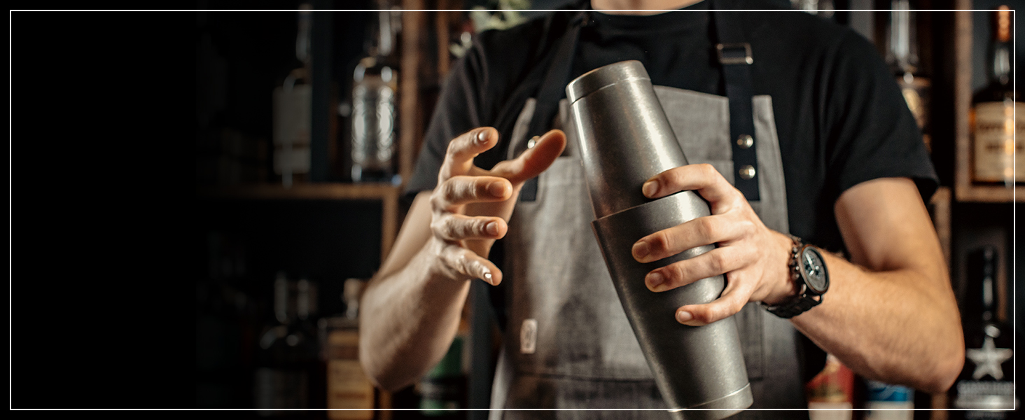 Barfly Cocktail Shaker Set, 24oz (700 ml), Stainless