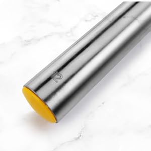 New Star Foodservice 7006957 Commercial Ice Cream Dipper Scoop Yellow 3-oz Size 12 (Hand Wash Only)