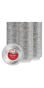 Stock Your Home Aluminum Pans - 15 Pack Disposable Aluminum Foil Trays - Reusable Nonstick Baking Sheets - 16 Inch x 11 Inch