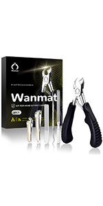 Toe Nail Clipper for Ingrown or Thick Toenails,Toenails Trimmer and Professional Toenail Nipper for Seniors with Stainless Steel Surper Sharp Blades