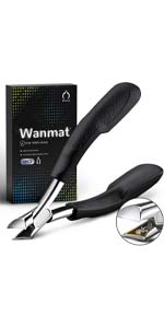 Toe Nail Clipper for Ingrown or Thick Toenails,Toenails Trimmer and Professional Toenail Nipper for Seniors with Stainless Steel Surper Sharp Blades